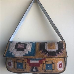 Christiana Multicolor Beaded Purse